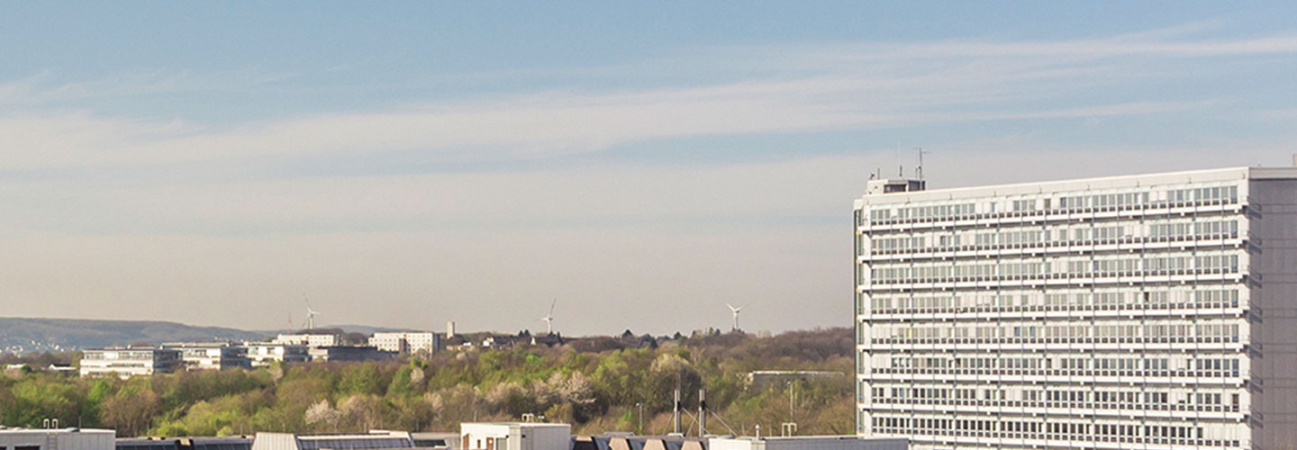 Panoramablick über den Campus.