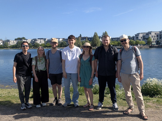 Gruppenfoto für Lehrstuhl sms