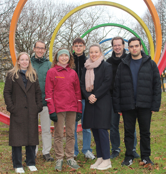 Gruppenfoto für Lehrstuhl sms